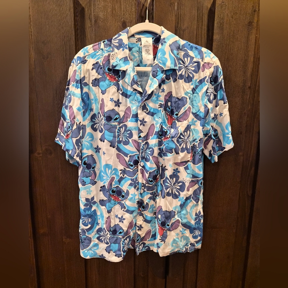 Disney Stitch Hawaiin Shirt